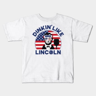 Dinkin Like Lincoln Kids T-Shirt